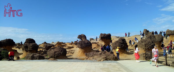 Du lịch công viên địa chất Dã Liễu Đài Loan
